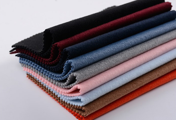 Chinese velvet, double over coating