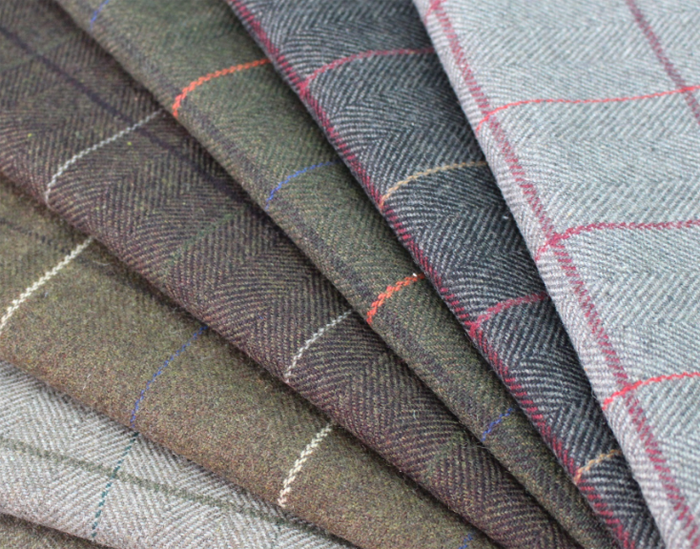 Herringbone tartan