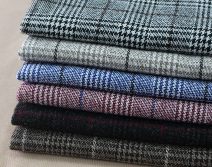 Leisure suit, tartan