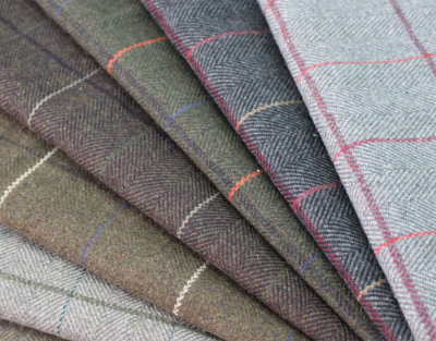Herringbone tartan