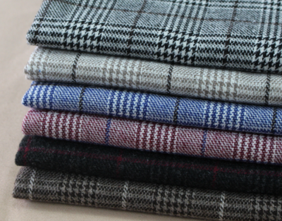 Leisure suit, tartan